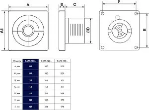Вентилятор вытяжной Electrolux SLIM EAFS-120 белый Вентилятор вытяжной Electrolux SLIM EAFS-120 белый, 2