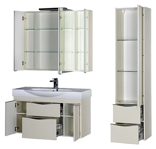 Шкаф-зеркало Aquanet Франка 105 183048