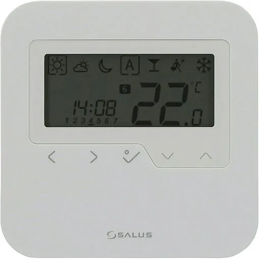 Беспроводной комнатный терморегулятор ZigBee Salus SMART HOME белый HTRP-RF(50)