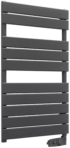 Полотенцесушитель электрический лесенка Atlantic Adelis 984x556 ANT 500W антрацит матовый 002240