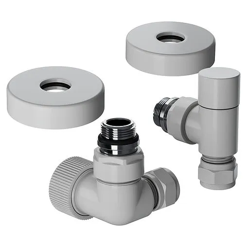 Комплект вентилей терморегулирующих трехосевых 15x1.0 x ½"н Royal Thermo Design Pro белый RATVXT11215WH Комплект вентилей терморегулирующих трехосевых 15x1.0 x ½"н Royal Thermo Design Pro белый RATVXT11215WH