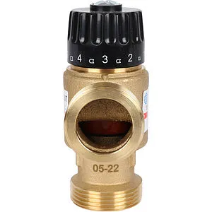 Трехходовой термостатический смесительный клапан 1¼&quot; +30...+65°С Kvs 3.5 Stout SVM-0125-356532, 3