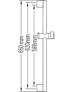 Душевая стойка Aquanet хром КРВ25853502СР, 2