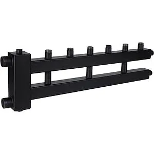 Распределительный коллектор 4 контура с гидрострелкой 1½"н x 1"н Rommer RDG-0018-014034 Распределительный коллектор 4 контура с гидрострелкой 1½"н x 1"н Rommer RDG-0018-014034, 4