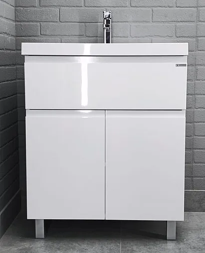 Тумба-умывальник напольная Домино Graffo 70 белый DGr2401T+4670142930037