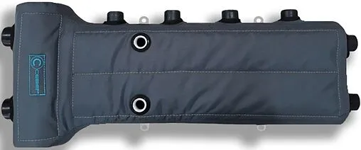 Распределительный коллектор 3 контура с гидрострелкой 1¼&quot;н x 1&quot;н Север-М2+1(Aisi) 1915026