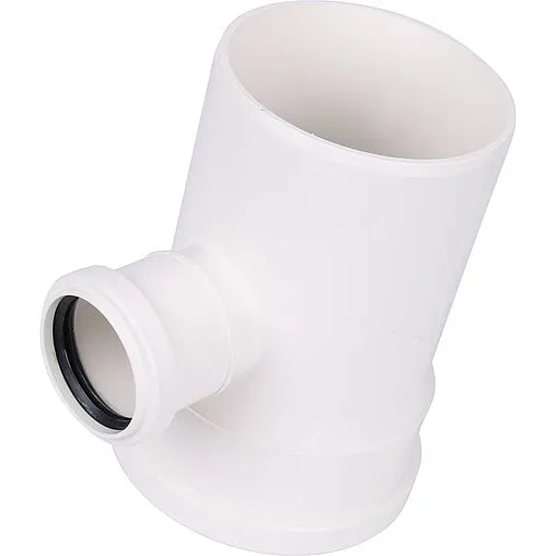 Тройник внутренний бесшумный D=110x50мм Угол 87° Sinikon 510035.K