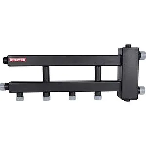 Распределительный коллектор 3 контура с гидрострелкой 1½&quot;н x 1&quot;н Rommer RDG-0060-014023, 3