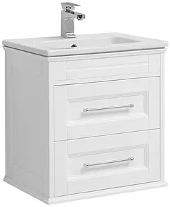 Тумба-умывальник Aquanet Бостон М 60 белый 00209679+00197960 Тумба-умывальник Aquanet Бостон М 60 белый 00209679+00197960, 1