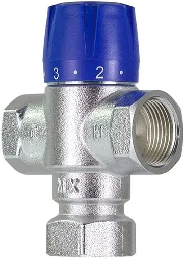Трехходовой термостатический смесительный клапан ½&quot; +30...+60°С TIM TMV811-02