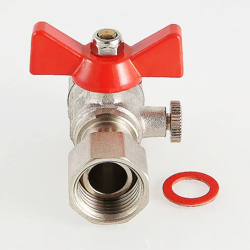 Кран для манометра трехходовой ½&quot;в x ¼&quot;нг Valtec VT.807.N.0402