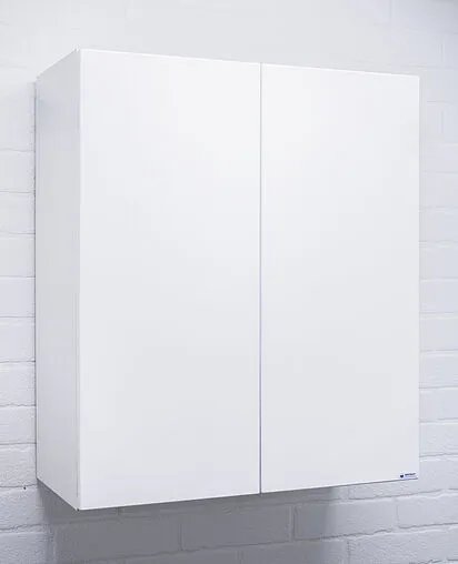 Шкаф двухстворчатый Айсберг Норма 02-60 белый DA1653H