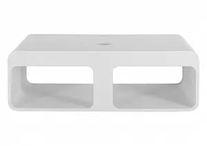 Консоль под умывальник Aquanet Stone K52 100 белый матовый K52, 3