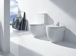 Унитаз-компакт Roca Meridian белый 342248000+341242000 Унитаз-компакт Roca Meridian белый 342248000+341242000, 5