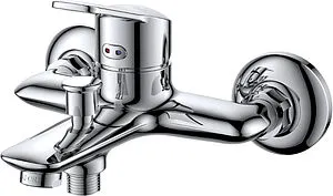 Смеситель для ванны с длинным изливом D&K Bayern Arbeo хром DA1243301 Смеситель для ванны с длинным изливом D&K Bayern Arbeo хром DA1243301, 1