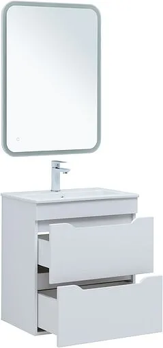 Тумба под умывальник Aquanet Практика 60 белый матовый 00330457