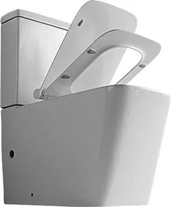 Унитаз-компакт безободковый Logan L2C белый 00261952+00261953 Унитаз-компакт безободковый Logan L2C белый 00261952+00261953, 3