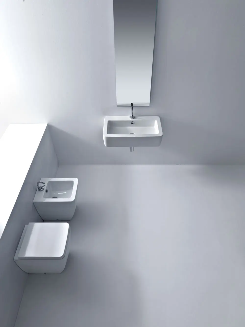 Унитаз приставной Kerasan Ego белый 321401 Унитаз приставной Kerasan Ego белый 321401, 3