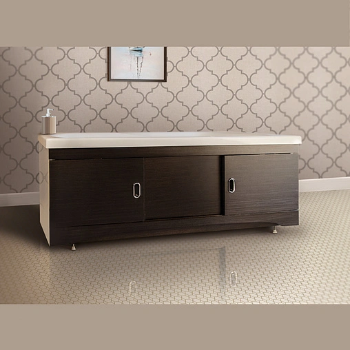 Экран для ванны фронтальный Alavann Купе 180 венге 1614