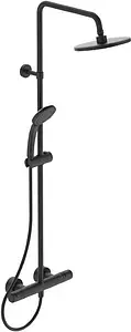 Душевая система с термостатом для душа Ideal Standard Ceratherm чёрный матовый A7545XG Душевая система с термостатом для душа Ideal Standard Ceratherm чёрный матовый A7545XG, 1