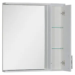 Шкаф-зеркало Aquanet Паллада 80 белый 175314, 5