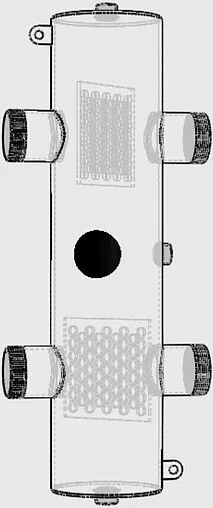 Гидрострелка до 140 кВт 2&quot;н х2&quot;н Север-R-140 1945068