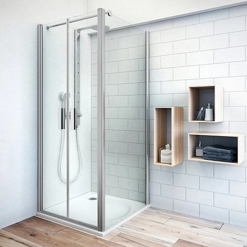 Дверь в нишу 1200мм прозрачное/матовое стекло Roltechnik Tower Line TCN2/1200 731-1200000-01-20