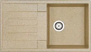 Мойка кухонная Aquaton Верона 85.5 песочный 1A710032VR220 Мойка кухонная Aquaton Верона 85.5 песочный 1A710032VR220, 1