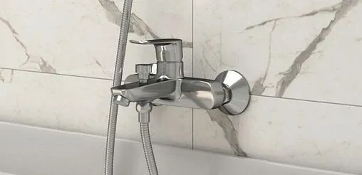 Смеситель для ванны Osgard Hornavan хром 81323