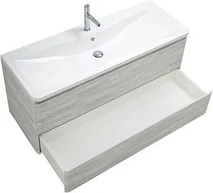 Тумба-умывальник подвесная BelBagno ALBANO 120 Rovere Vintage Bianco ALBANO-1200-2C-SO-RVB+ Тумба-умывальник подвесная BelBagno ALBANO 120 Rovere Vintage Bianco ALBANO-1200-2C-SO-RVB+, 3