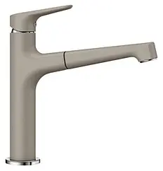 Смеситель для кухни с выдвижным изливом Blanco Felisa-S серый беж 520344