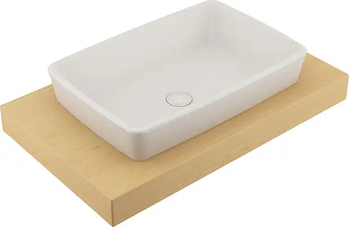 Раковина Serel Rita 60 белый RT46 Раковина Serel Rita 60 белый RT46