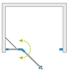 Дверь в нишу 1200мм прозрачное стекло Radaway EOS II DWJ 120 L 3799444-01L Дверь в нишу 1200мм прозрачное стекло Radaway EOS II DWJ 120 L 3799444-01L, 3