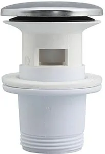 Выпуск автоматический для раковины с переливом Wirquin хром 30717648 Выпуск автоматический для раковины с переливом Wirquin хром 30717648, 4