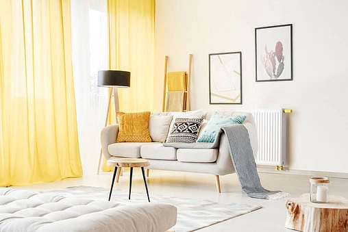 Головка термостатическая M30x1.5 Schlosser Mini инд.заказ по RAL 601100034