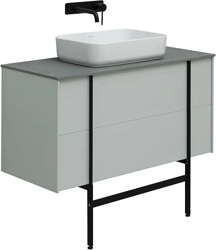 Тумба-умывальник подвесная Allen Brau Reality 100 папирус 1.32007.PWM+