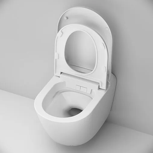 Умный унитаз-биде подвесной безободковый Am.Pm Sensation FlashClean белый CCC301700SC