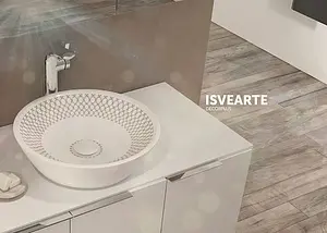 Раковина ISVEA IsveArte 45 белый/декор Aurora 10SY66045SV-ARR Раковина ISVEA IsveArte 45 белый/декор Aurora 10SY66045SV-ARR, 4