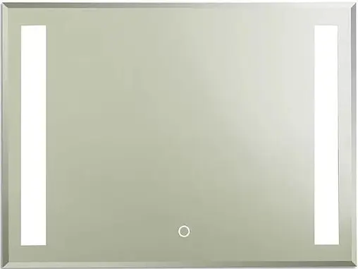 Зеркало с подсветкой Continent Glossy Led 100 белый ЗЛП227