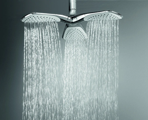 Лейка верхнего душа Kludi Fizz белый/хром 6757805-00