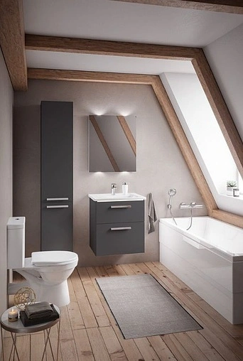 Унитаз-компакт Norm Eisberg белый 9844B099-7201