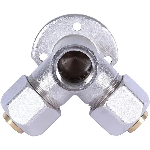 Водорозетка компрессионная проходная 20мм x ½&quot;в x 20мм Stout SFS-0014-001220