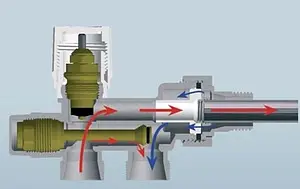 Узел нижнего подключения терморегулирующий одноточечный M24x19 x ¾"н / зонд d=12мм / L=450мм Far FV 1420 C34 Узел нижнего подключения терморегулирующий одноточечный M24x19 x ¾"н / зонд d=12мм / L=450мм Far FV 1420 C34, 4