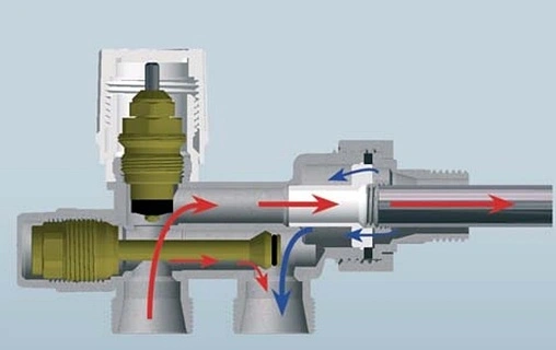 Узел нижнего подключения терморегулирующий одноточечный M24x19 x ¾&quot;н / зонд d=12мм / L=450мм Far FV 1420 C34