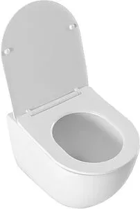 Унитаз подвесной безободковый Aquanet EcoVortex Tornado белый 00348039, 5