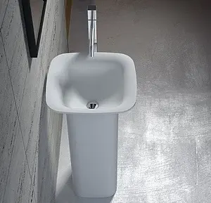 Раковина Aquanet Curve V23 46 белый 00198919, 3