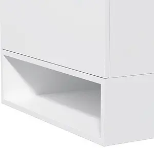 Тумба-умывальник подвесная Am.Pm Gem 60 белый M90FHX06021WG+M90WCC0602WG Тумба-умывальник подвесная Am.Pm Gem 60 белый M90FHX06021WG+M90WCC0602WG, 4