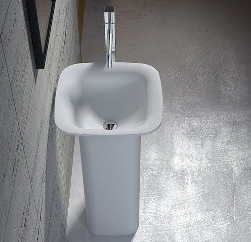 Раковина Aquanet Curve V23 46 белый 00198919