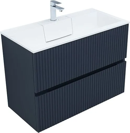 Тумба-умывальник Aquanet Джейн 90 маренго 00313303+