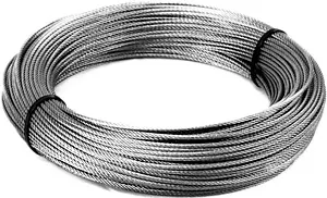 Трос из нержавеющей стали 3мм (на отрез) ACR SS304 Трос из нержавеющей стали 3мм (на отрез) ACR SS304, 2